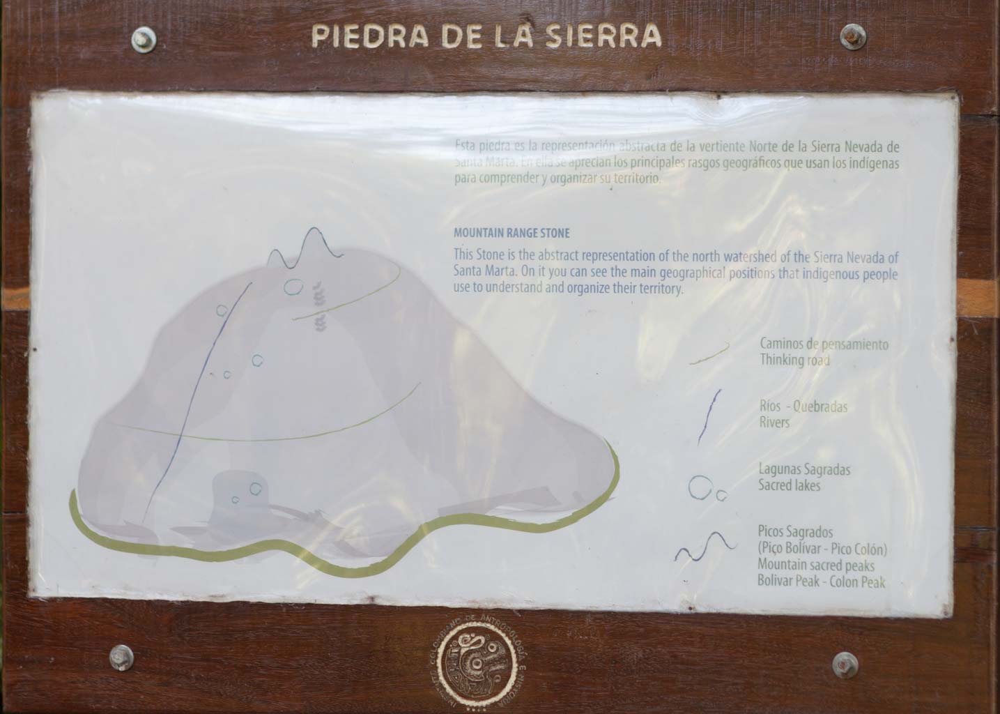 Description of Mountain Range Stone at Ciudad Perdida (Photo by Ancient-Origins.net)