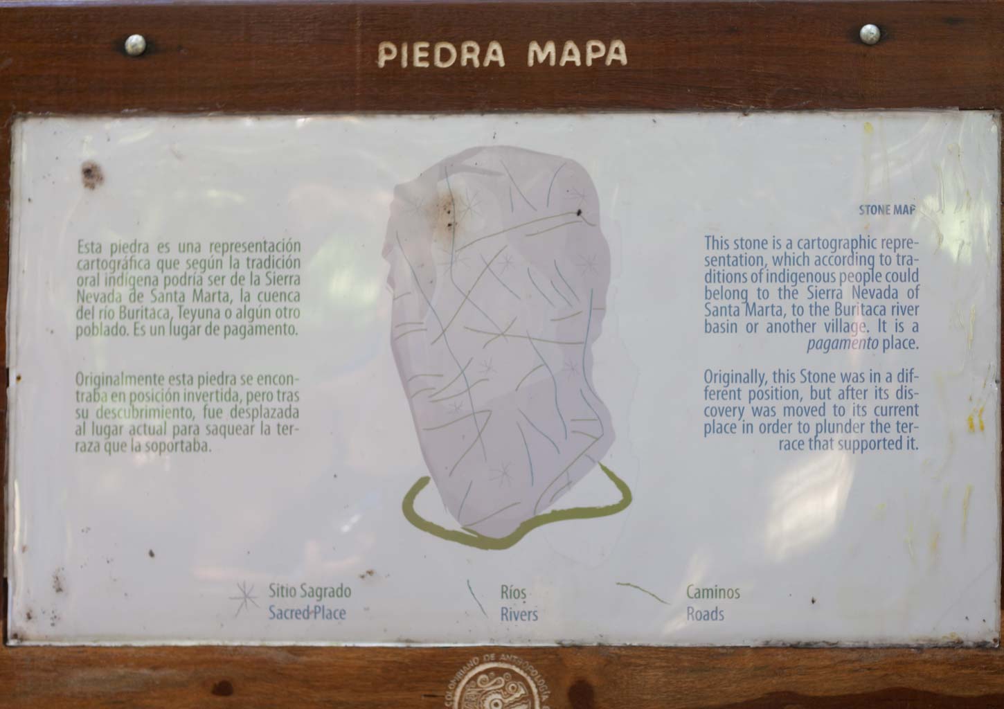 Description of Stone Map (next image) at Ciudad Perdida (Photo by Ancient-Origins.net)