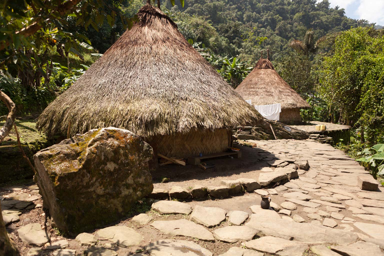 Indigenous houses at Ciudad Perdida (Photo by Ancient-Origins.net)