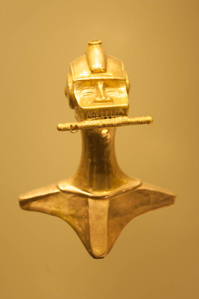 Gold Figurine - Museum of Gold, Bogota, Colombia