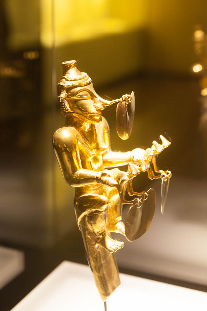 Gold Figurine - Museum of Gold, Bogota, Colombia