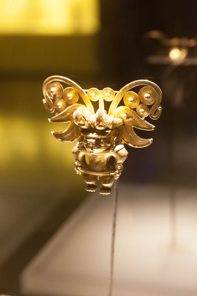 Gold Figurine - Museum of Gold, Bogota, Colombia