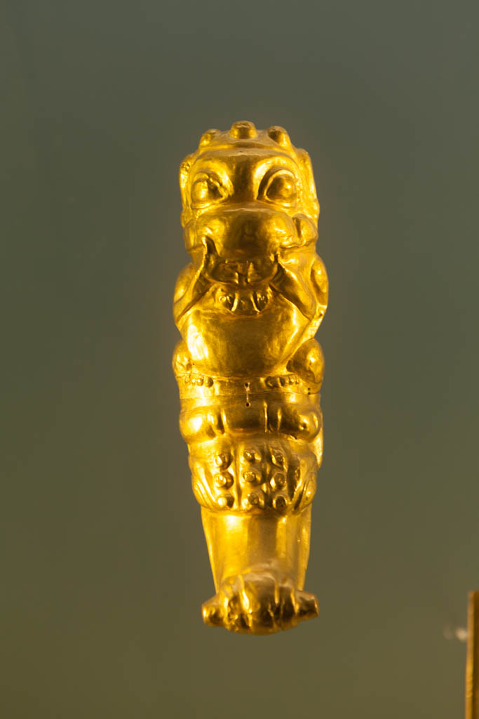 Gold Figurine - Museum of Gold, Bogota, Colombia