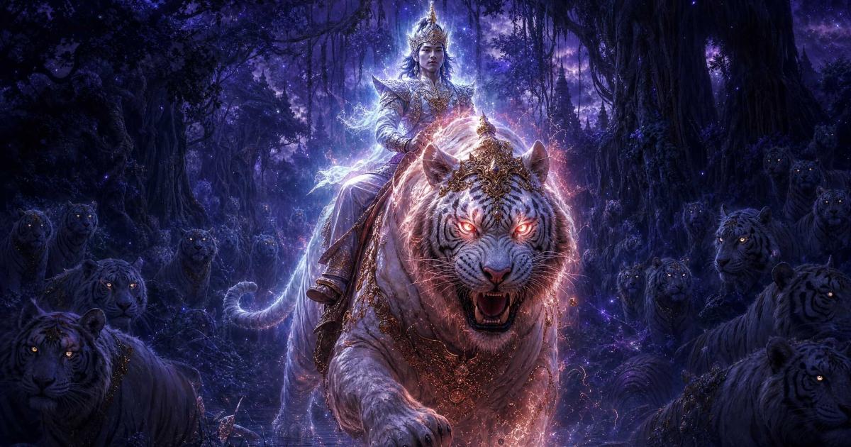 Prabu Siliwangi and the White Tiger