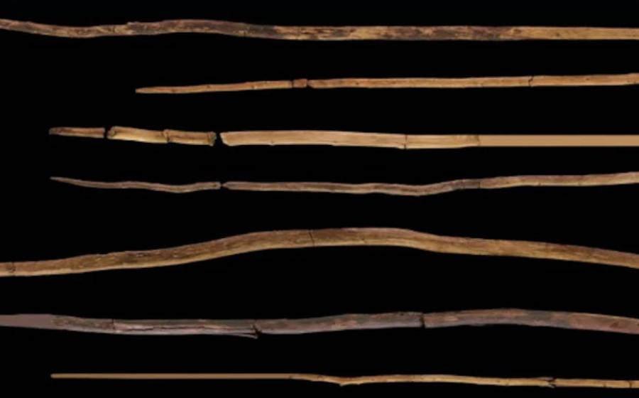 Schöningen wooden spears, dated to 200,000 years ago