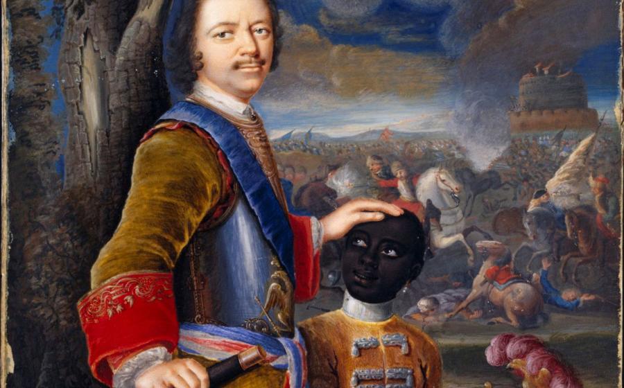 Portrait of Tsar Peter 'the Great' of Russia.