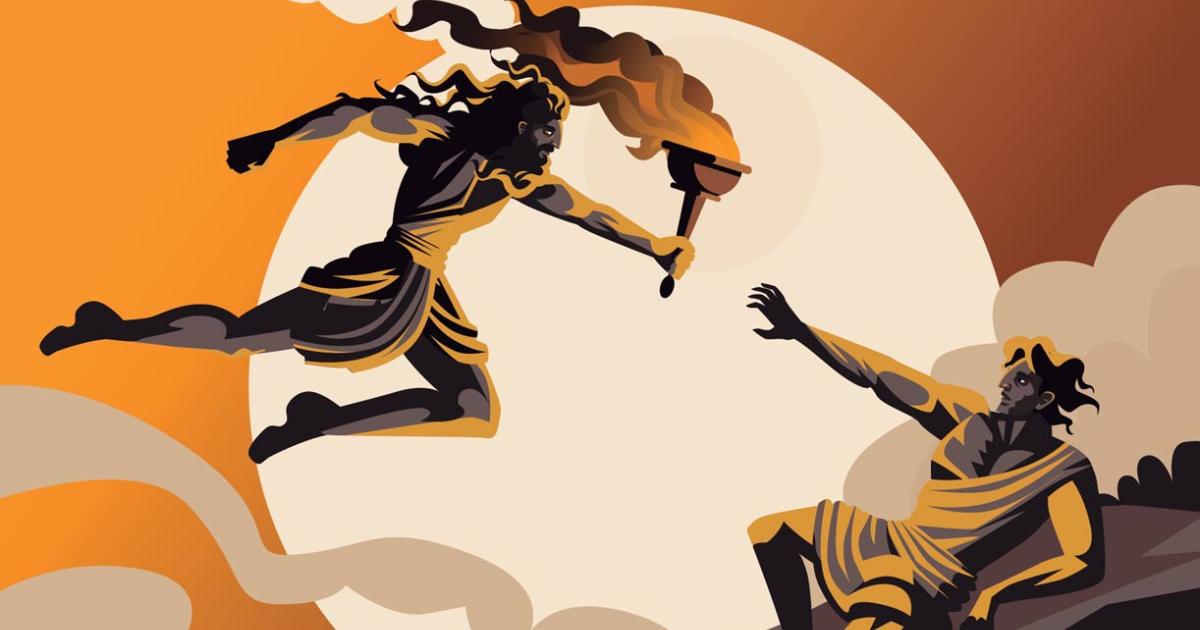 Prometheus gave humans fire in ancient Greek mythology