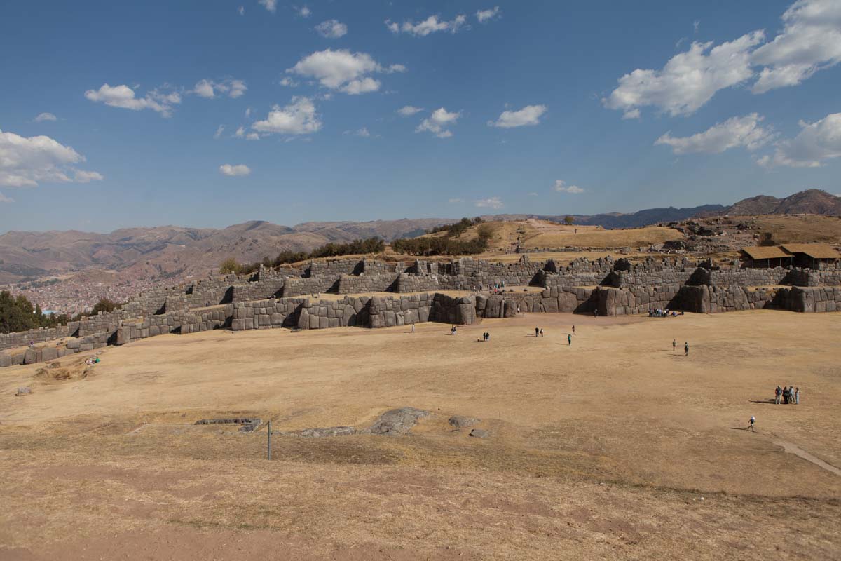 The walls of Saksaywaman, Cusco, Peru.