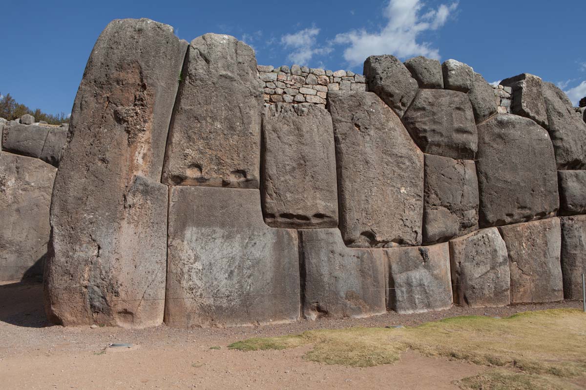 The walls of Saksaywaman, Cusco, Peru.