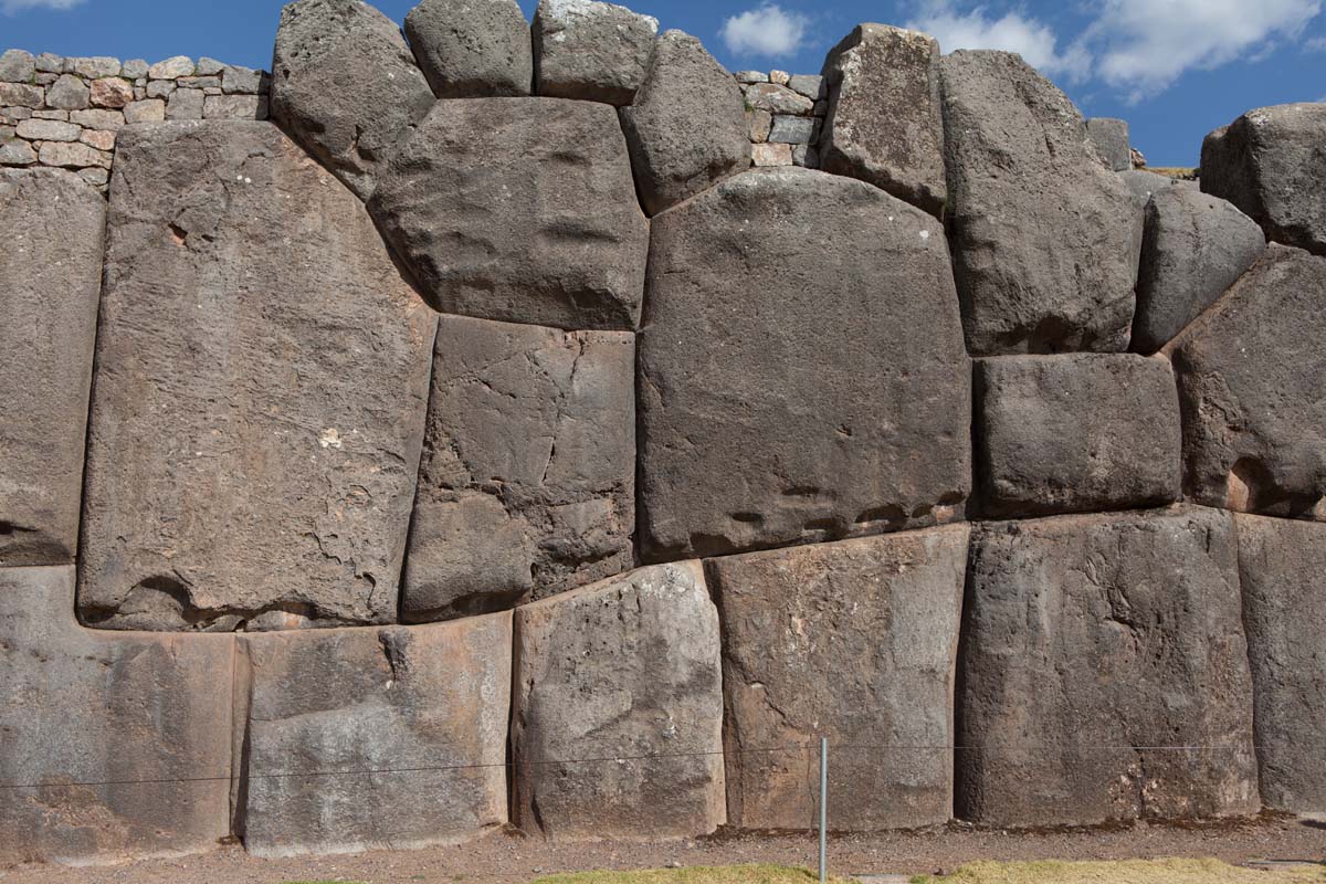 The walls of Saksaywaman, Cusco, Peru.