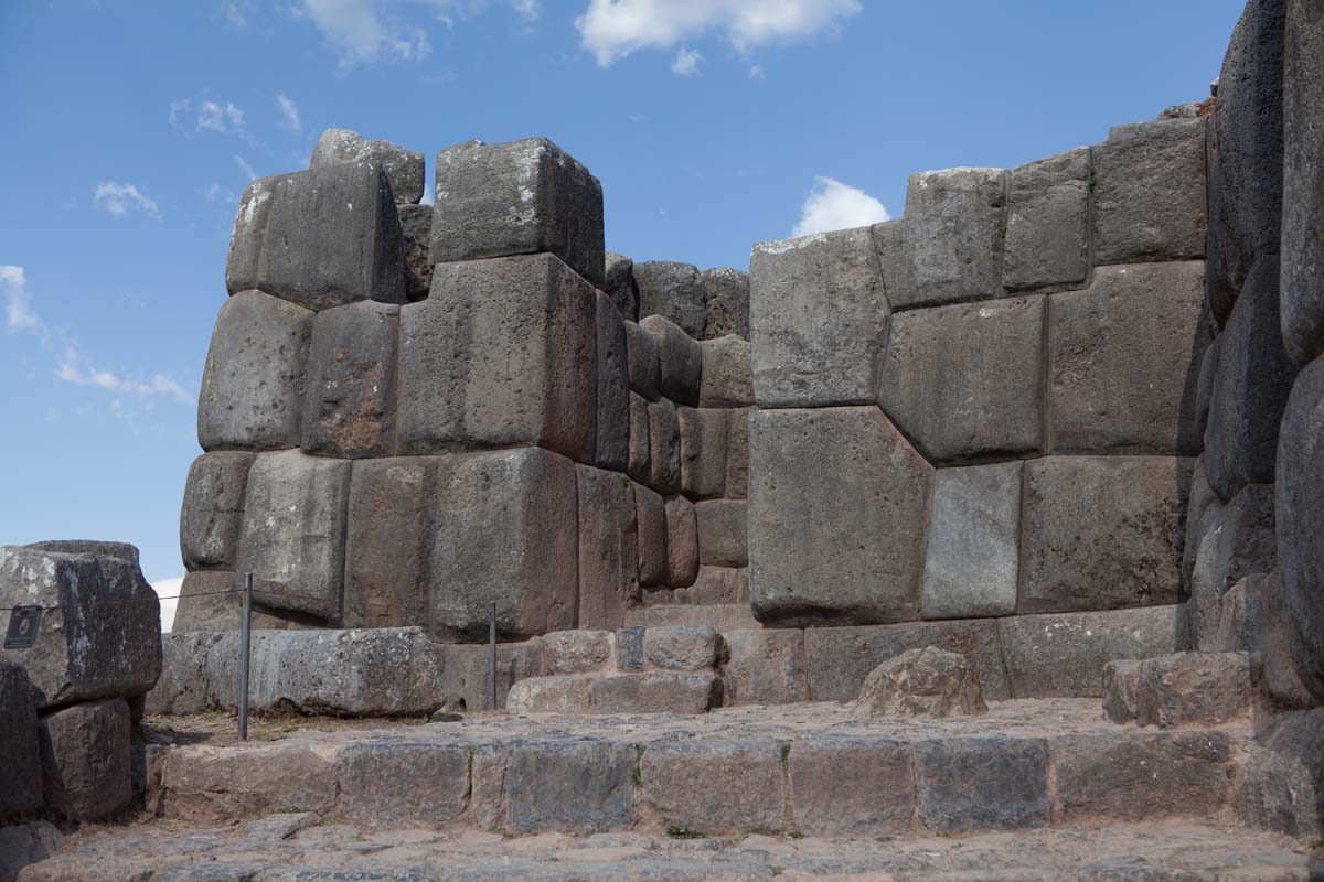 The walls of Saksaywaman, Cusco, Peru.