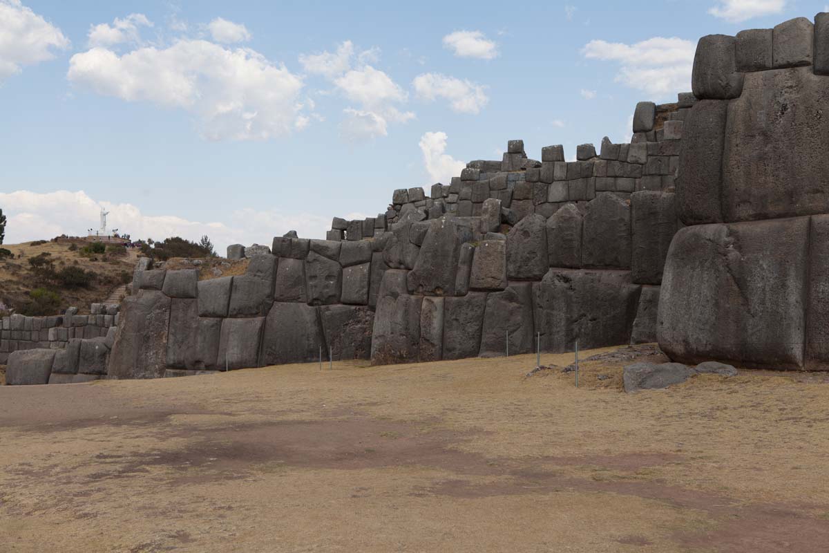 The walls of Saksaywaman, Cusco, Peru.