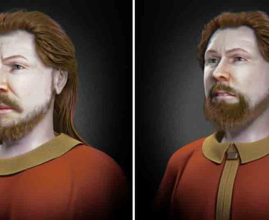 Artist Reconstructs Faces of Slavic Warriors Who Survived Nazi Attack