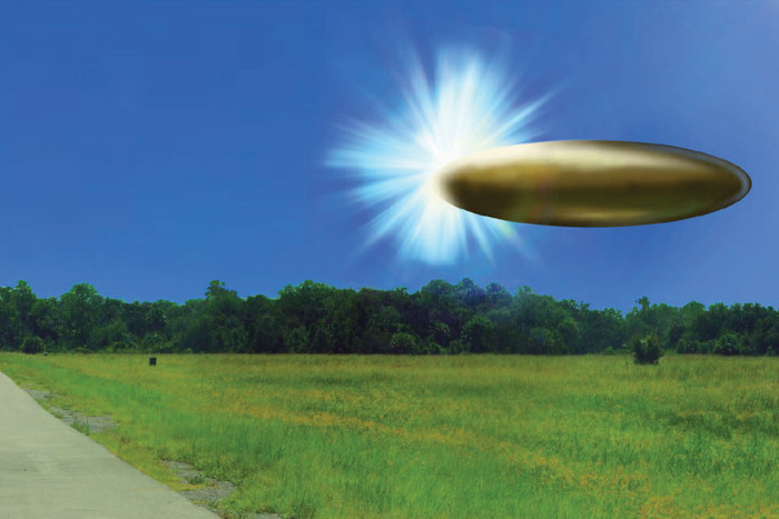 Recreation of a potential anomalous sighting in the southeastern United States in September of 2023